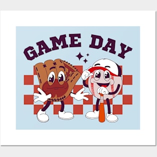 Game Day Baseball Posters and Art